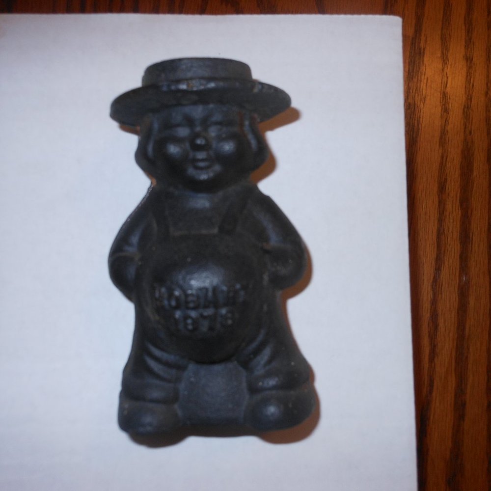 Cast iron bank